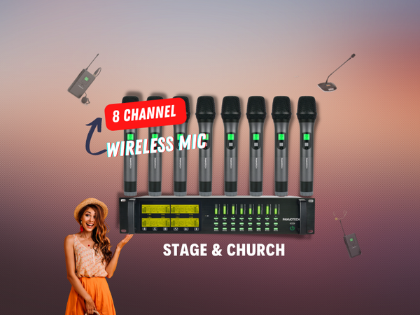 Why Do You Need a 8-channel Wireless Mic In Church?