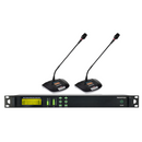 UHF Dual channel wireless mic for stage events
