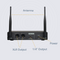 Panvotech UHF Band Dual Wireless Microphone System Single Frequency PU-603