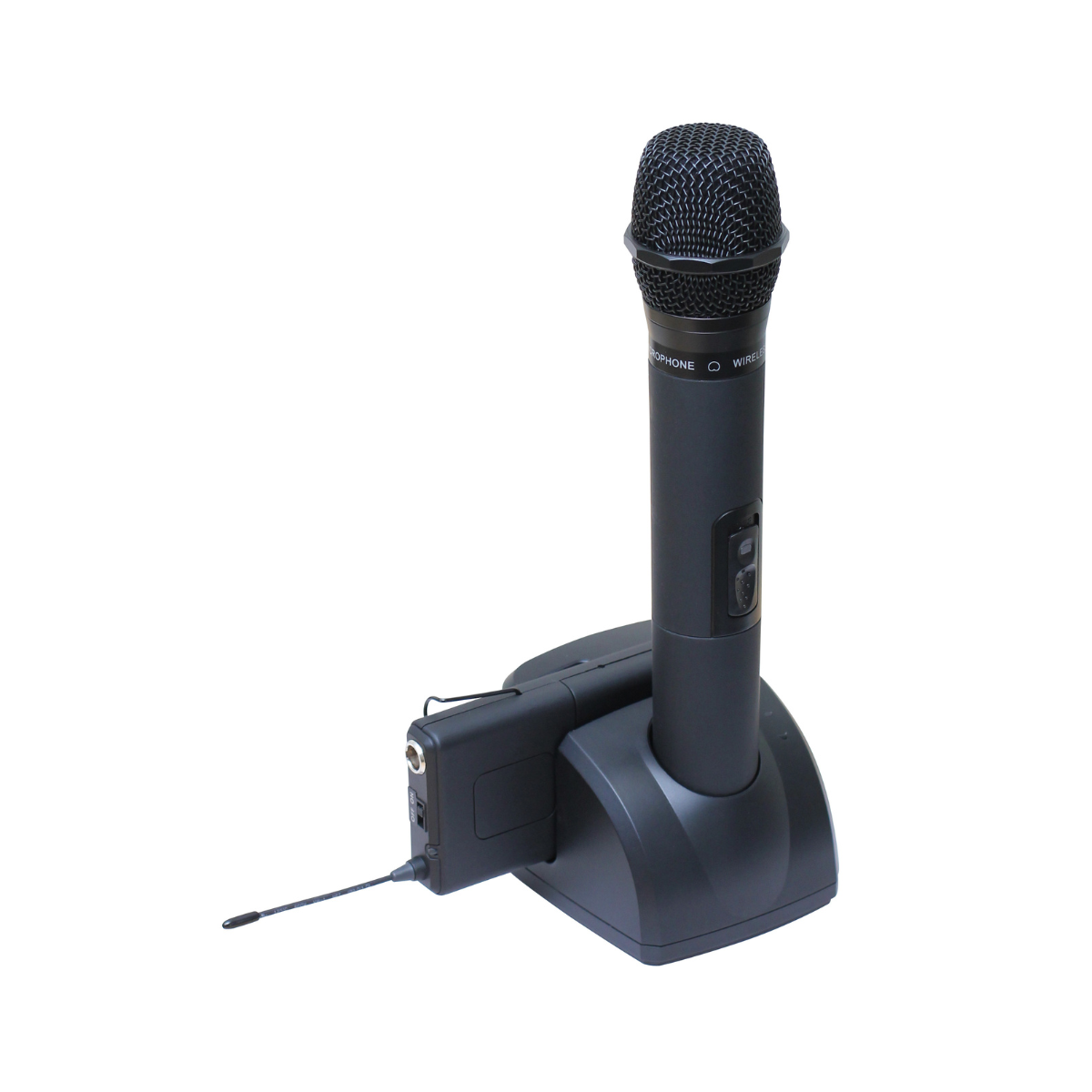 Professional Rechargeable Wireless Microphone with Chargeable For Transmitters