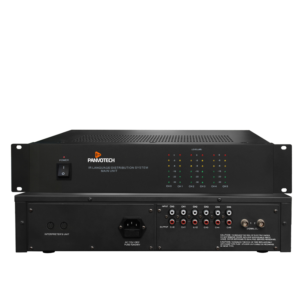 IR Language Distribution System For Simultaneous Translation