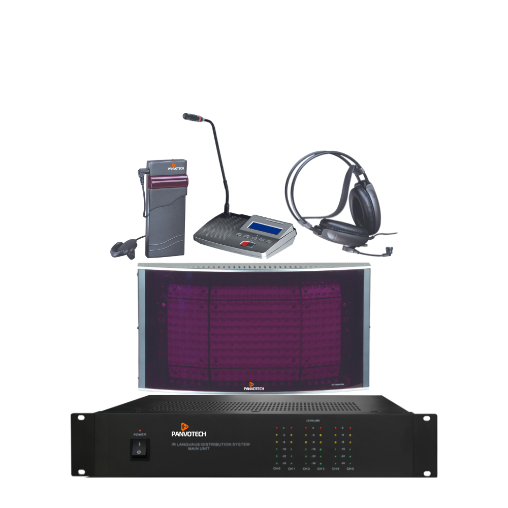 IR Language Distribution System For Simultaneous Translation