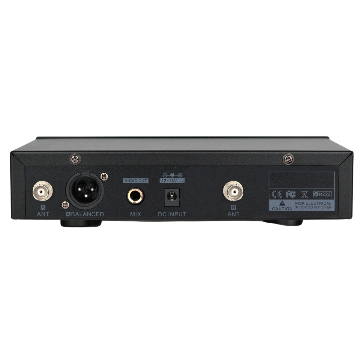 Single Channel Wireless Mic UHF band Selectable Frequencies IR Auto Pair